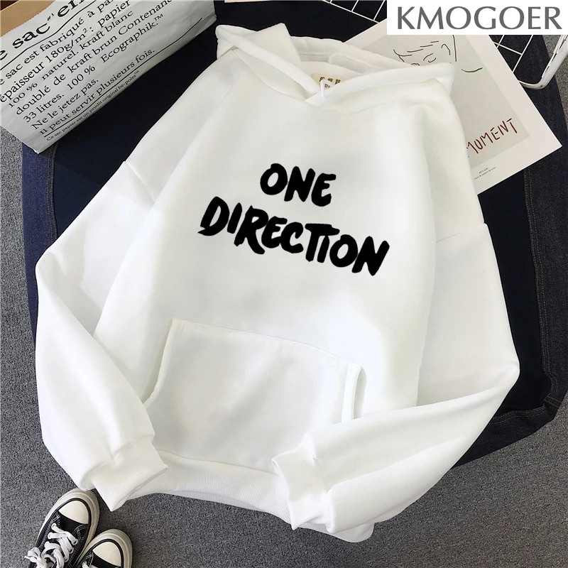 

Pullover Women 2022 Summer Top Mujer ONE DIRECTION Swearshirt Punk Grunge Harajuku Graphic Hooded Hoodie Femme