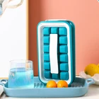 Форма для льда, 36 сеток, силиконовая форма для льда, кубическая емкость для льда для виски, коктейля, кухонный инструмент