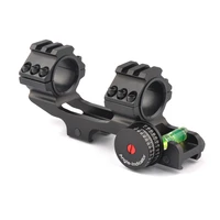 3 shape tactical 25 430mm scope ring with base mount angle indicator and bubble level for hunting accessories