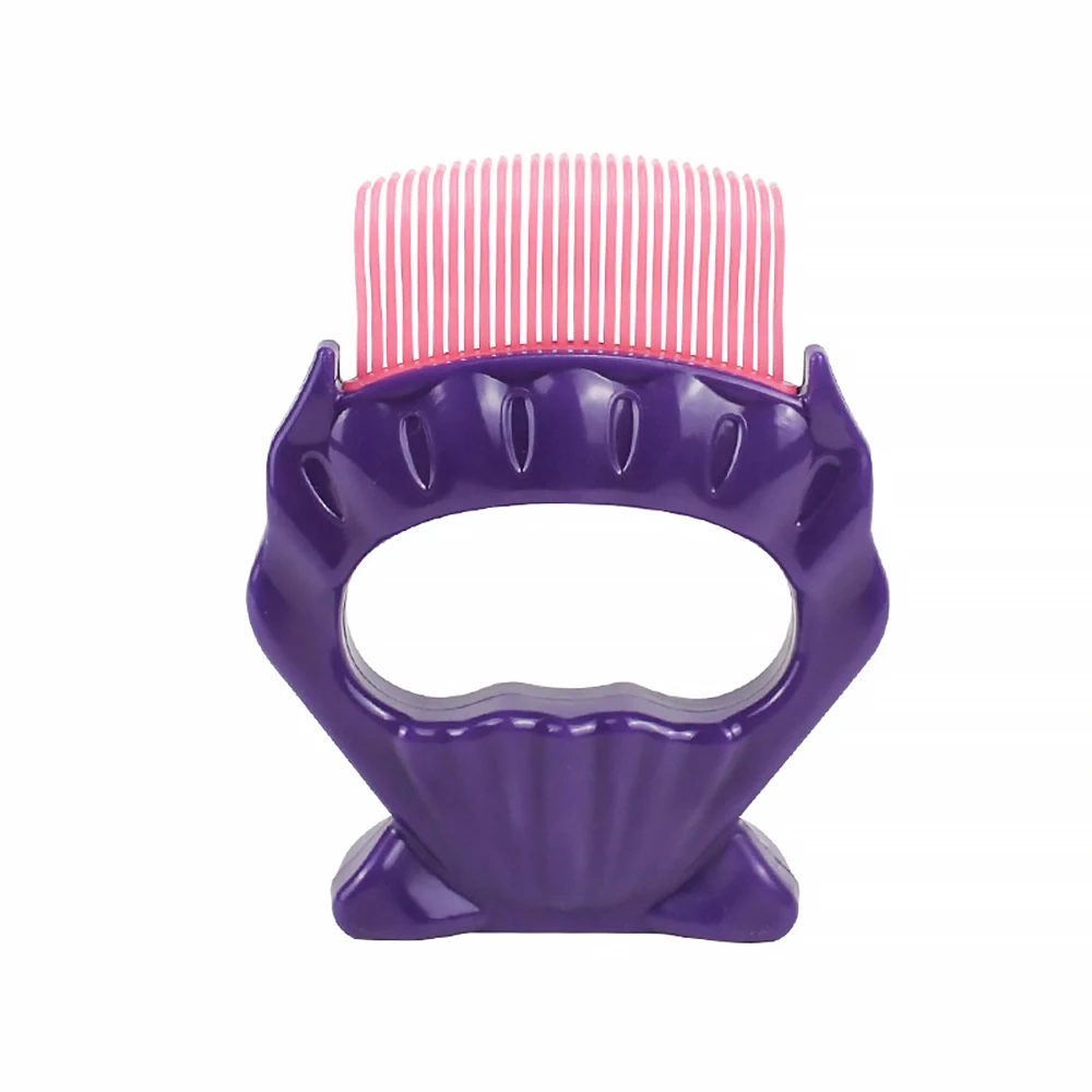 Шерсть домашних животных Deshedding Кисть гребень с рисунком собачки и котика груммер