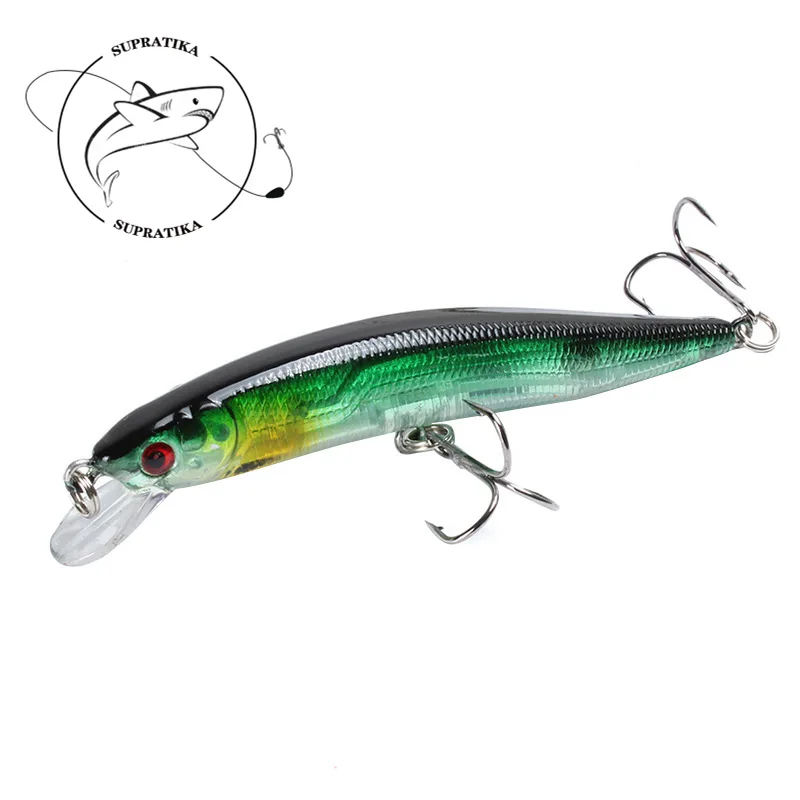 

Искусственный воблер 8,1 г/10 см, приманка в виде гольяна, жесткая приманка, 3D глаза, антикоррозийная приманка для дайвинга на глубине 0,5-1,5 м, пл...