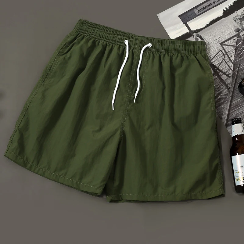 

Мужские летние быстросохнущие бестарный зелёный праздничные пляжные шорты для серфинга шорты размера плюс для мальчиков Милое сексуально...