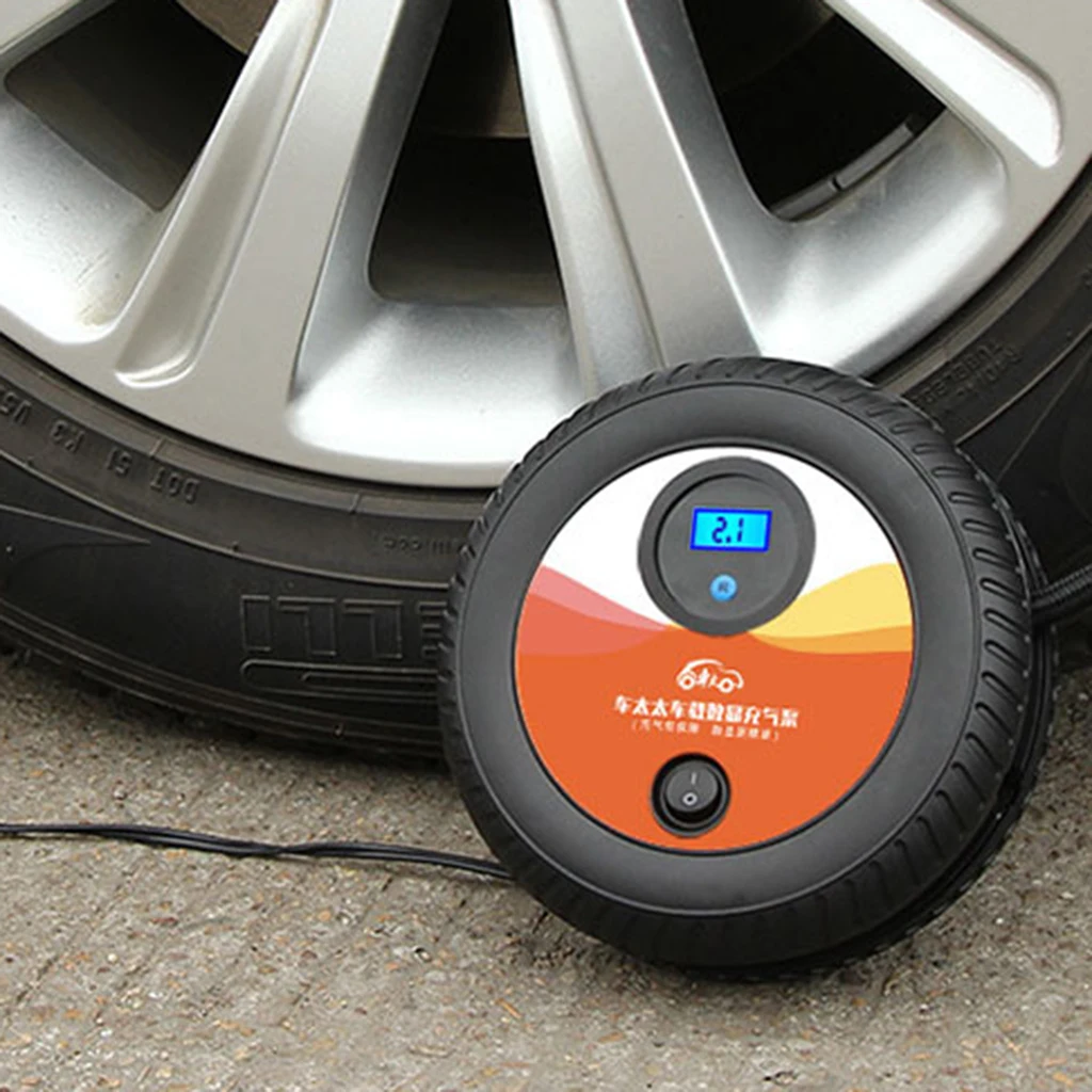 Preço Inflator12v 260psi Do Pneu De Digitas Portáteis Desligamento Automático Do Compressor De Ar Conduziu A Luz