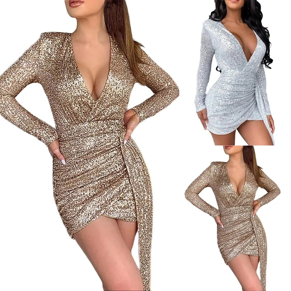 Женское Сексуальное мини облегающее платье латинское модное женское однотонное