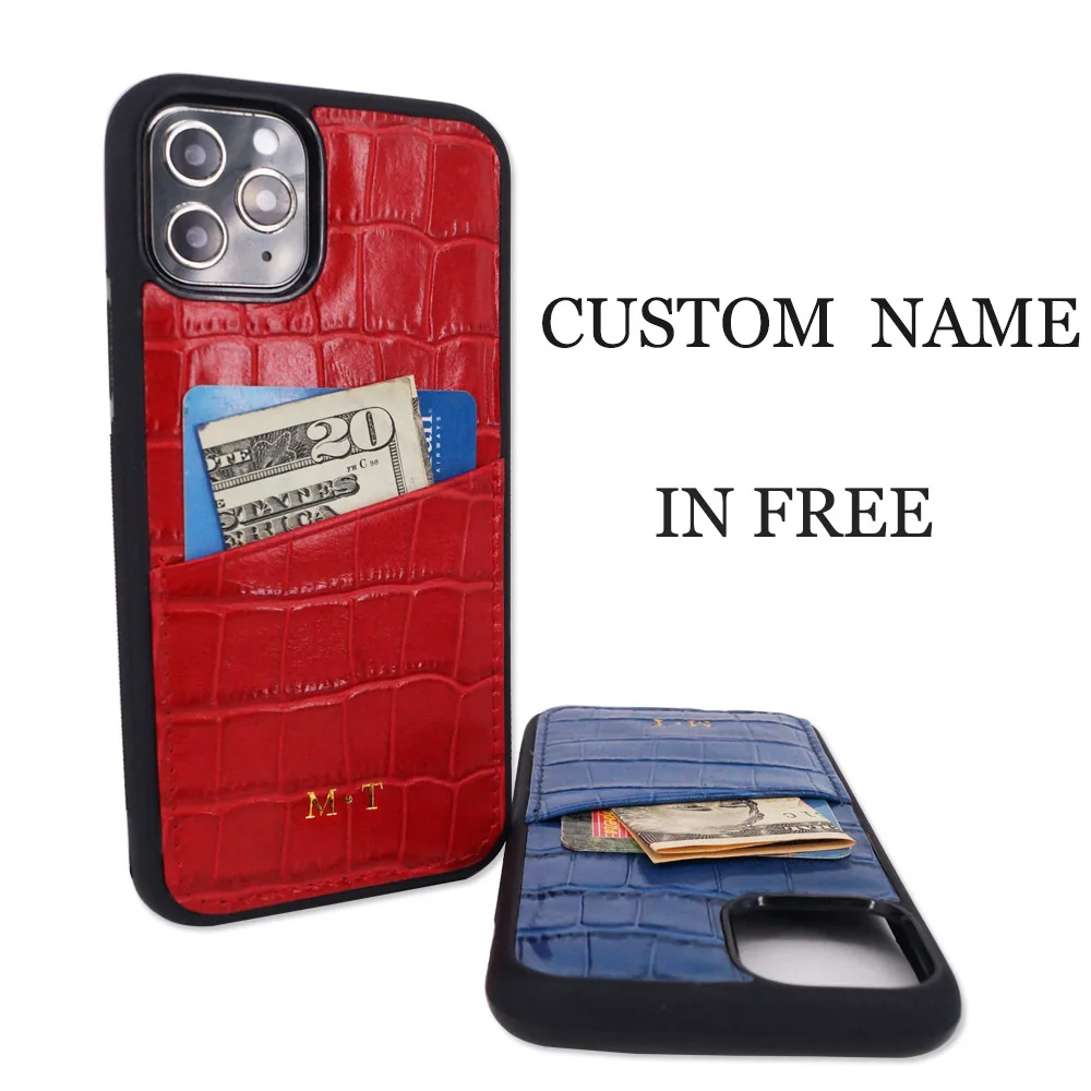 2020 модный тисненый крокодиловый узор из натуральной коровьей кожи чехол для