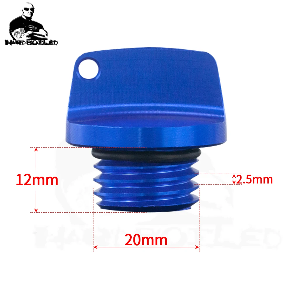 

For YAMAHA TMAX530 T MAX TMAX 530 SX/DX 2012-2021 Motorcycle Accessories Parts Engine Oil Filler Drain Plug Sump Nut Cup Plug
