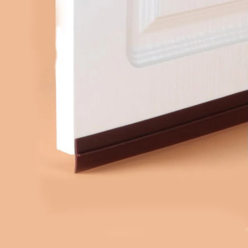 

35mm width self adhesive silicone bar door window bottom sealing strip weatherstripping sound insulation