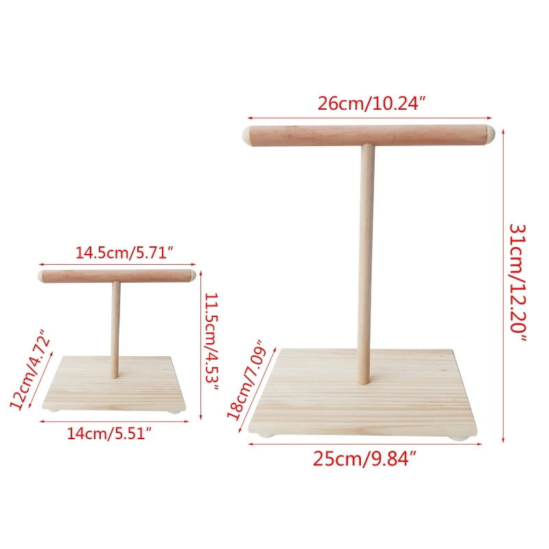 Деревянная подставка для попугаев окуня тренировочная лапа птиц игрушки