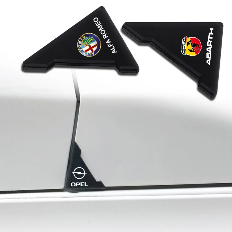 2 шт. двери автомобиля покрытие углов для бампер Анти Царапины протектор Стикеры