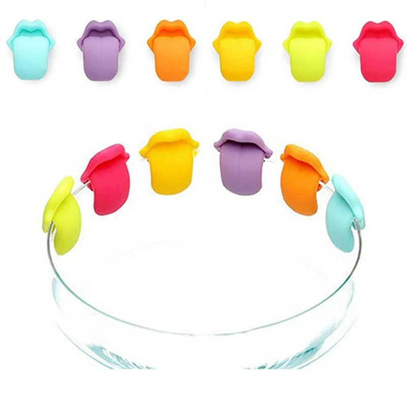 Маркер на стакан для вина 6 шт. идентификатор винной лампы маркеры стаканов очков