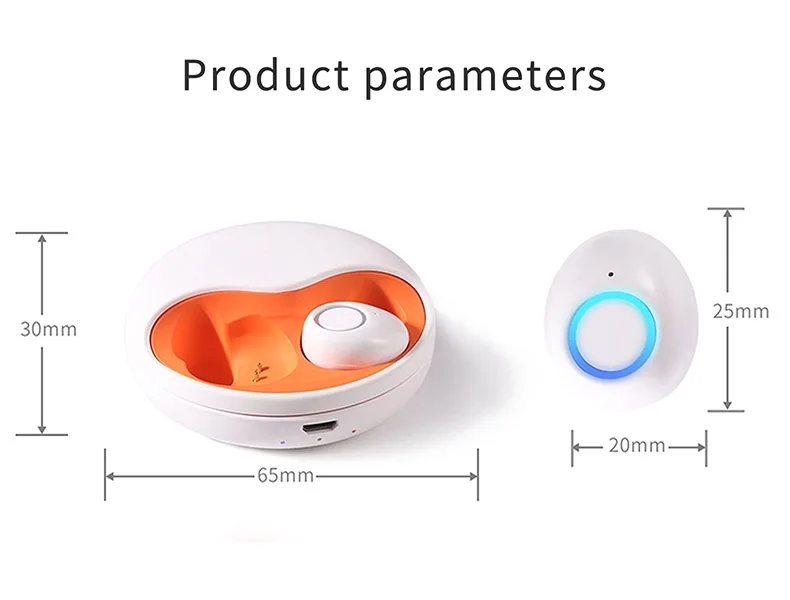 Гарнитура TWS настоящие беспроводные наушники Bluetooth наушники Handsfree переносной зарядный чехол Авто пара в ухо для iPhone samsung Xiaomi