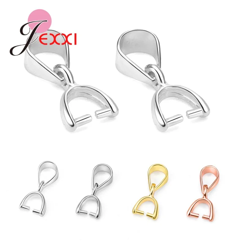 Зажим для бижутерии из серебра 925 пробы 20 шт./лот