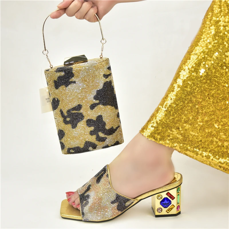 Новинка комплект из итальянских туфель и сумочки для свадьбы итальянский