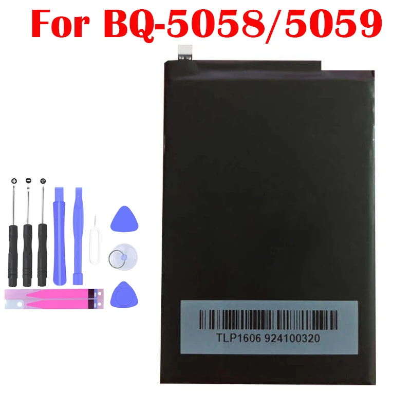 100% Original 5000mAh BQ-5059 Battery For BQ BQS 5059 Strike Power Phone Newly Production High Quality Battery+Tracking Number | Мобильные