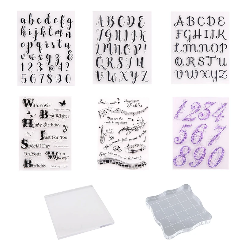 

Cake Decorating Tools Pastry Biscuits Cutters Letter Custom Cookie Silicone Pastry Accessories Stamp Stencils For Decoration