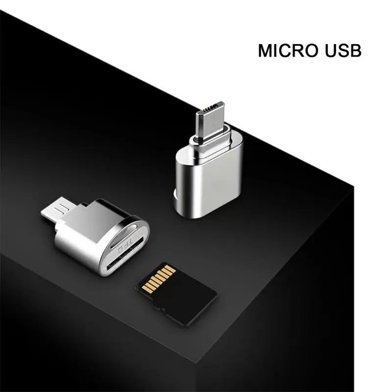 1 шт. микро USB OTG TF Micro SD кардридер адаптер для Samsung Xiaomi Huawei HTC Android смартфон
