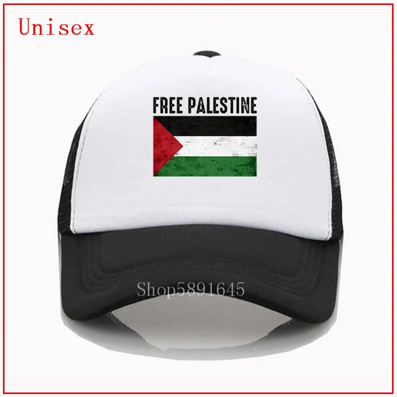 Фото Модная женская бейсболка свободной Палестины черная шляпа Мужская кепка мужская