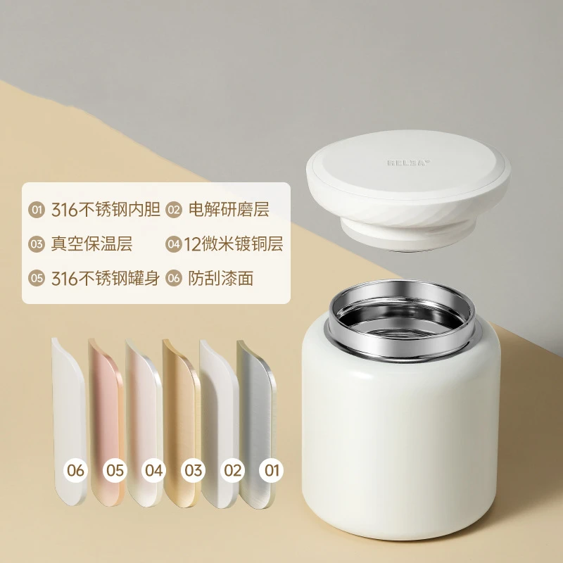 Мини-термос Ланч-бокс портативные контейнеры из нержавеющей стали для пищевых