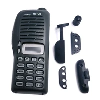 set front panel cover case housing shell with keypad knobs for icom ic v8 icv8 radio accessories repair kits
