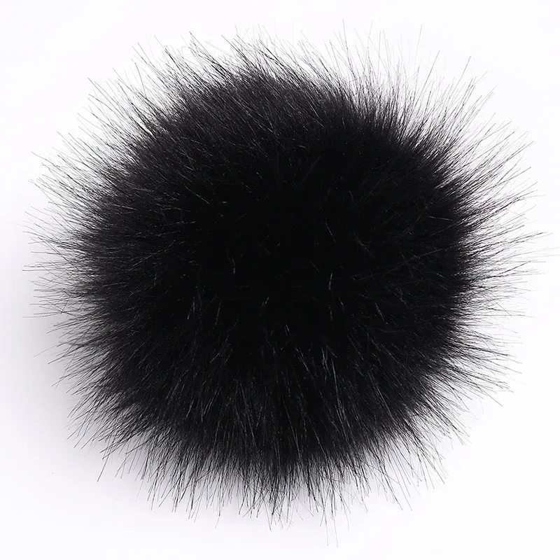 12cm DIY Luxury Fur PomPom Faux Hot Hairball Hat Ball Pom Large Hair Pompon For Caps Bags Scarf Accessories | Дом и сад