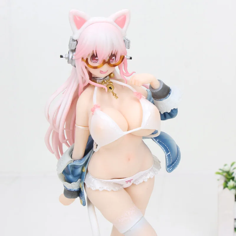 Супер Sonico горячая девушка свадебное платье ver. Купальник бикини ПВХ фигурка SUPERSONICO коллекционный режим игрушка