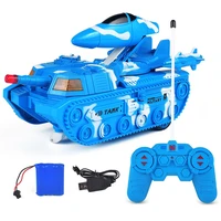 rc tank toys deformation plane remote control tank electronic toy rc car electric games military model for boy birthday gifts