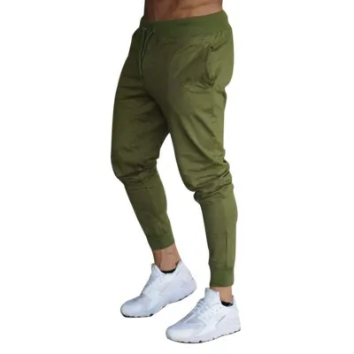

2021 New Spring Leisure Sports Tether Cropped Pants Slim Fashion Cotton Sports Pants Cropped Pants