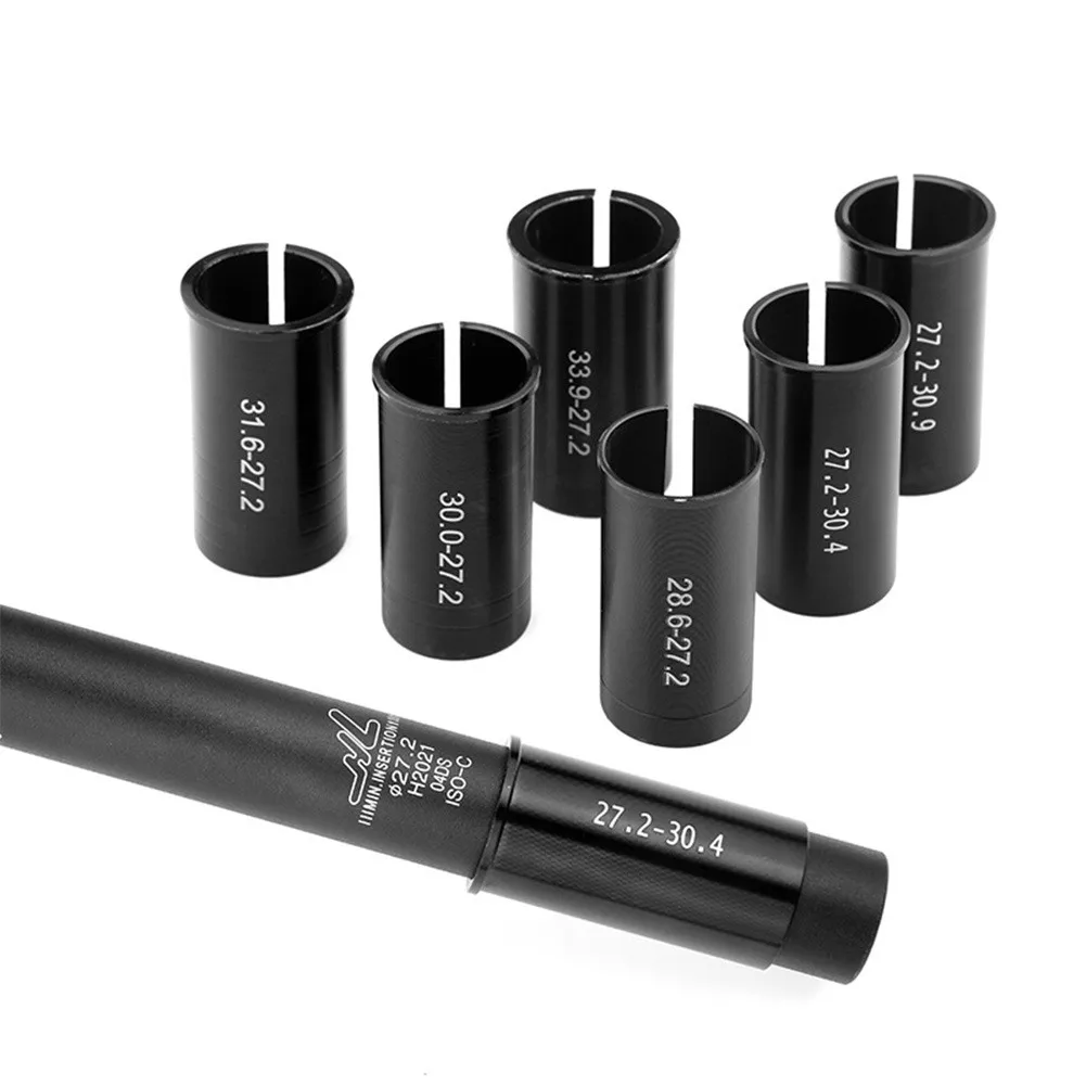 

MTB Bicycle Bike Seat Post Shim Tube Sleeve Reducer Seatpost Converter Adapter Bike Aluminum Alloy Seat Tube Cover Accessory