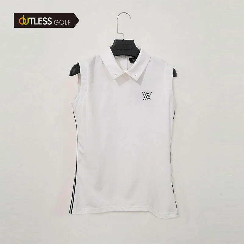 Женская рубашка без рукавов Golf облегающая Удобная дышащая и быстросохнущая с