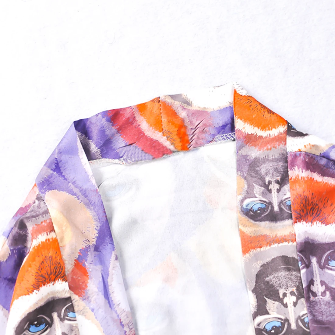 11 byb's темно-японское кимоно кардиган тонкие рубашки мужские летние орангутанг