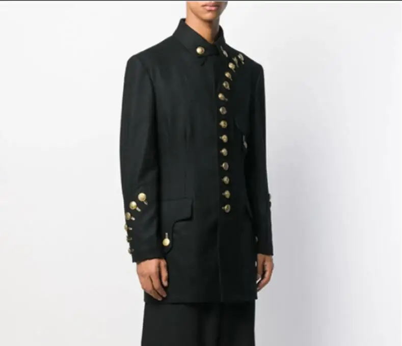 Изготовлено на заказ! Новый модный мужской повседневный свободный пиджак в