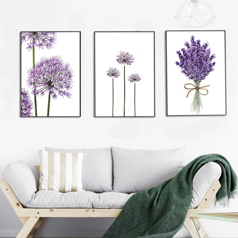 Цветочный букет картина кабинет спальня плакат домашний Декор стены | Дом и сад