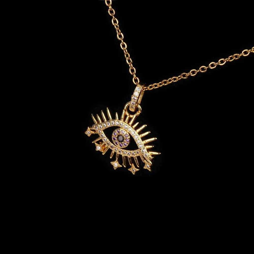 Однослойная цветная подвеска с бусинами из кристаллов цепочка для ключиц