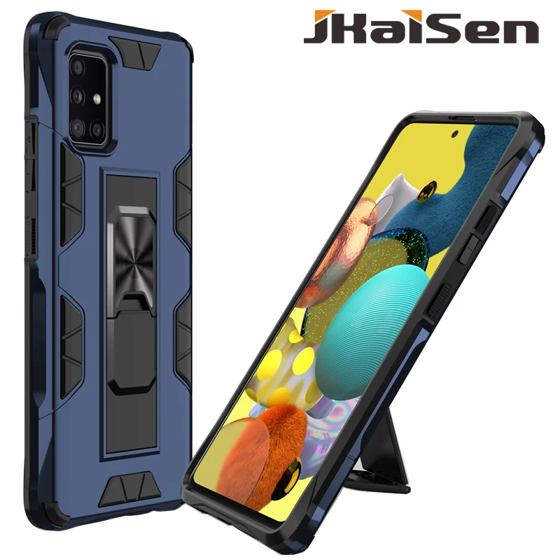 

JKaiSen Kickstand Phone Case For Samsung Galaxy A42 5G Shockproof Hidden Bracket Magnetic Protective Cover For Samsung A52 A72