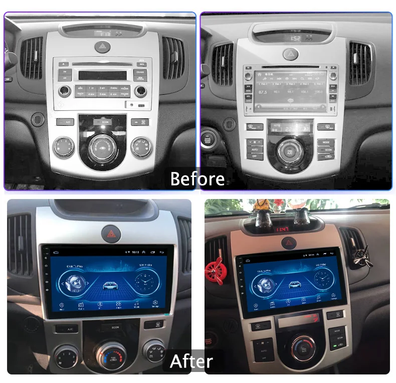 9 дюймов Android ips 2.5D автомобильный DVD gps для KIA Forte Cerato 2008- Автомобильный Радио gps навигационный головное устройство Встроенный Wi-Fi