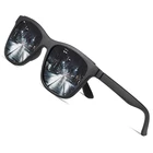 Мужские солнцезащитные очки AOFLY, черные солнцезащитные очки с поляризацией, с зеркальной оправой TR90, 2020, UV400, очки для вождения, для рыбалки