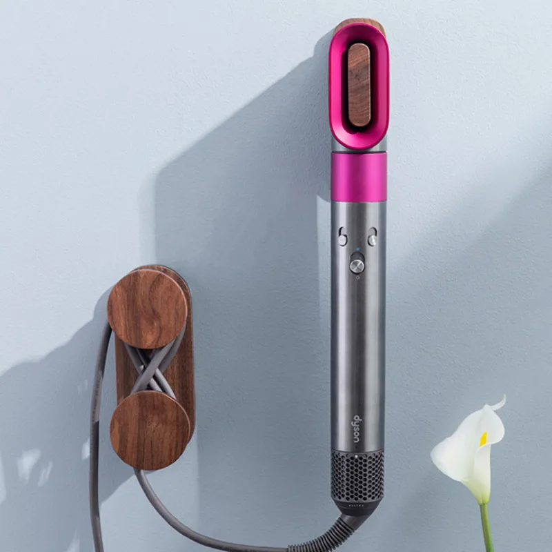 Настенный держатель для сушилки волос Dysoned Airwrap полный стайлер грецкий орех