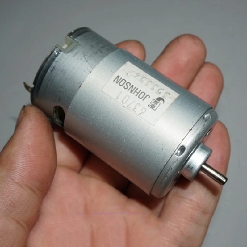 Джонсон RS 550 электродвигатель DC 9 6 V 6V 12V 22400RPM высокоскоростной мотор питания 3 17 мм