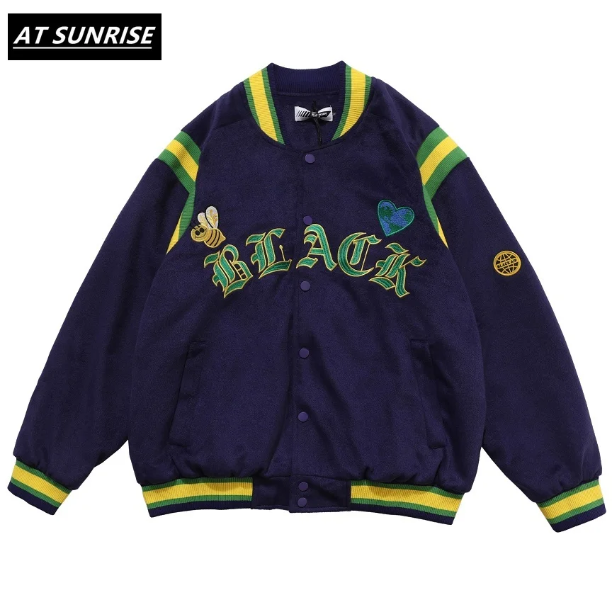 2020 новый хип хоп v образным вырезом бейсбольная шерстяная куртка мужская