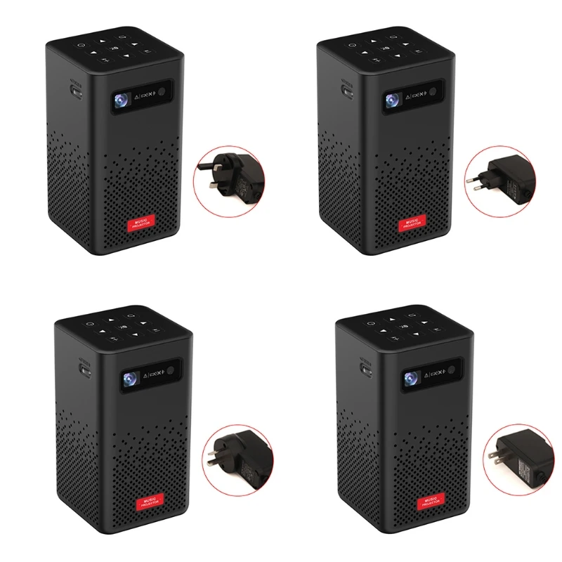 

MIni LED Super-small Projector for Camping Outside Boardroom Meeting Home Theater Supported PS4,U/T-Flash Cards 28GE