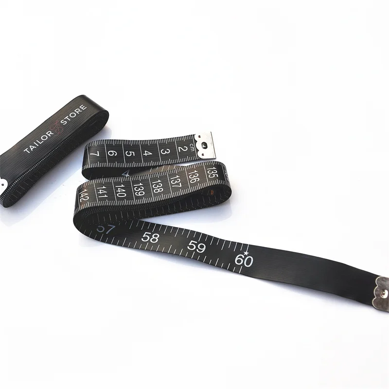 150 см/60 дюймов черная портативная рулетка фотометрическая швейная мини мягкая