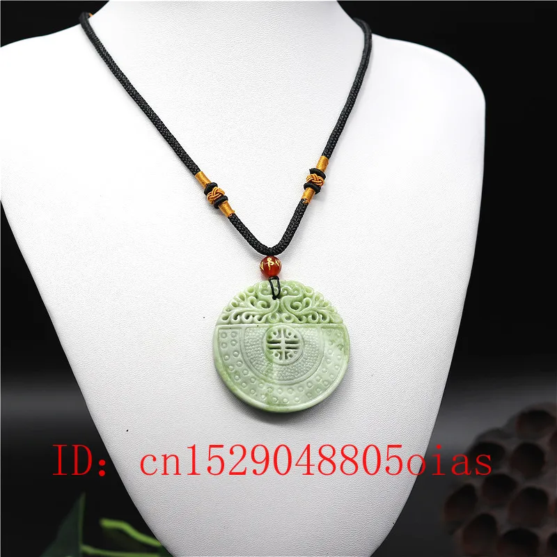 Натуральный белый зеленый китайский Нефритовый Дракон Ожерелье Феникса