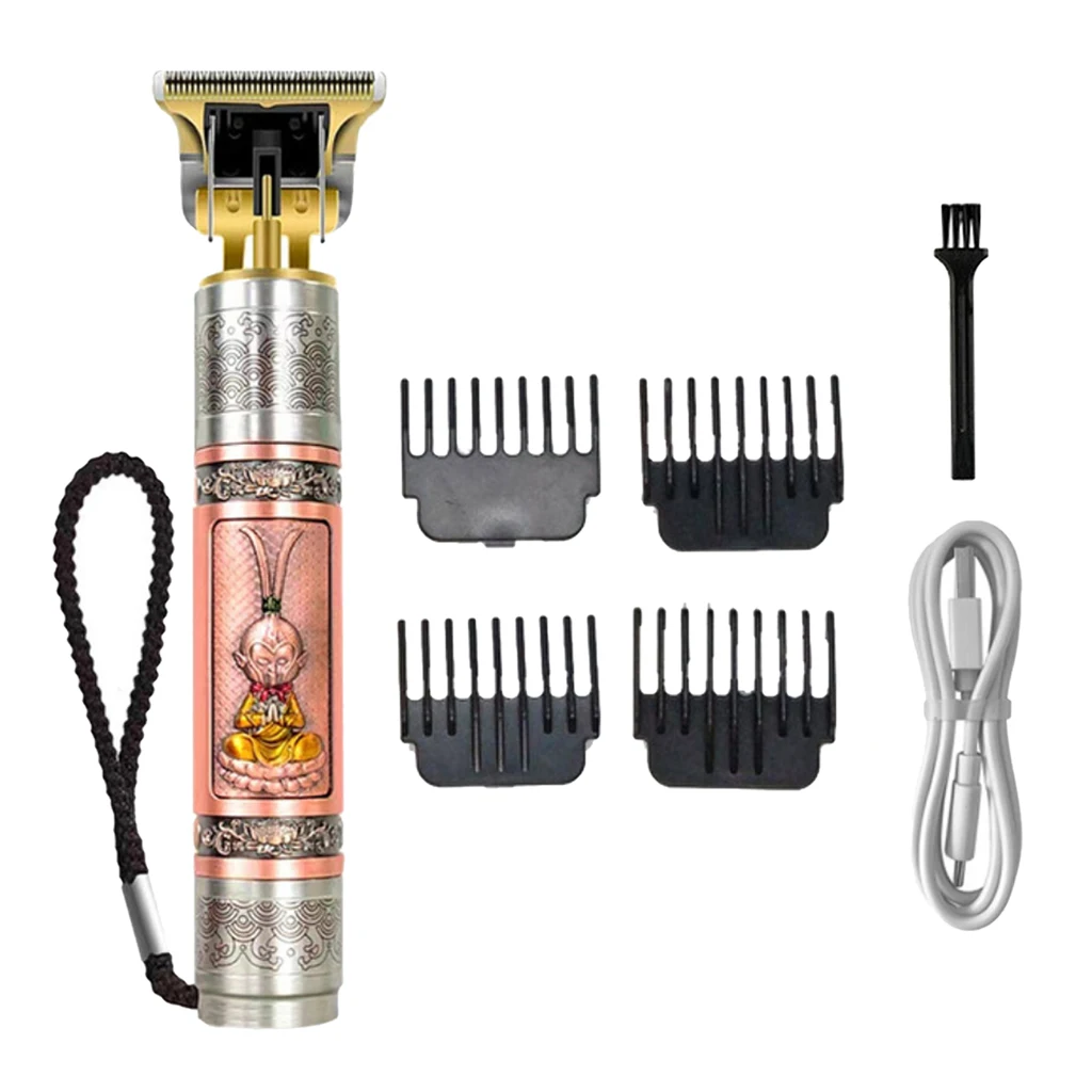 

Мужские машинки для стрижки волос, Аккумуляторный перезаряжаемый триммер для стрижки дома, набор для мужчин, женщин, мужчин, детей, машинка ...