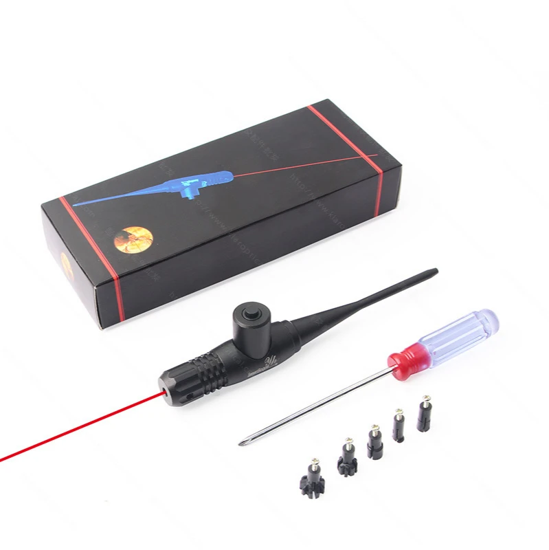 

Red Dot Laser Scope Calibrator Aiming Pointer Kit for 0.22 To 0.50 Bore Sighter Sight Scopes Calibration Laser Sight