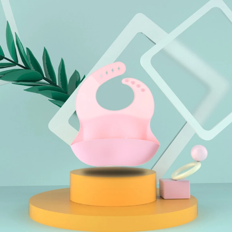 

Waterproof baby bib, soft and easy to wipe, suitable for toddler newborn babies