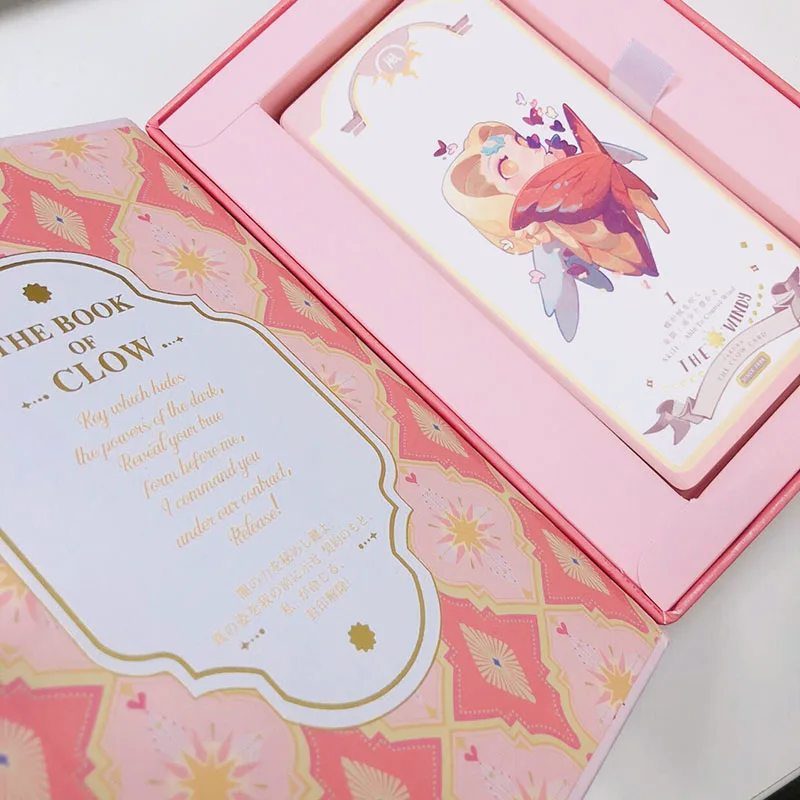 Аниме Cardcaptor Card Captor Sakura Clow карты Косплей карты Таро Игровой Набор для покера сувенир подарок
