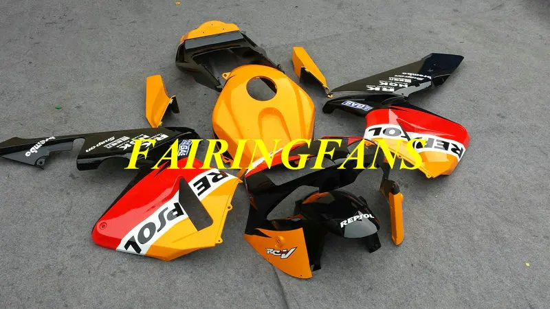 Инжекторный комплект для HONDA CBR600RR F5 03 04 CBR 600 RR CBR 600 RR CBR 600 2003 2004 REPSOL Обтекатели на кузов+ подарки HC32