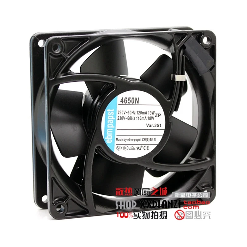 

All-metal high temperature resistant original TYP-4650N 12038 12cm 230V double ball AC cooling fan