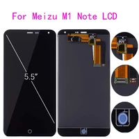 5 5aaa quality lcd for meizu m1 note lcd display with touch screen digitizer cellphone assembly parts for meilan note m463u lcd