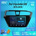 Автомагнитола 2DIN, Android 10,0 для Hyundai I20 2015-2018, GPS-навигация, видео, DSP, стерео приемник, No 2DIN, DVD, IGO